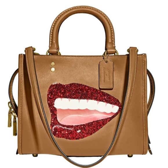 RETAIL Coach x Tom Wesselmann Lips Rogue 25 - Picture 3 of 17